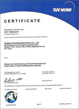 Photo - Roadage|Leading Manufacturer of Brake Adjusting Arm Trusted Since 1993